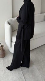 Mate Bağcık Ceket - Siyah - Görsel 4