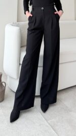 Zes Palazza Pantalon - Siyah