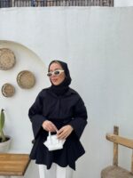 Rozi Gömlek - Siyah - Görsel 2