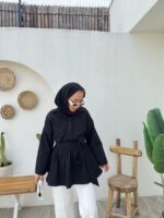 Rozi Gömlek - Siyah - Görsel 3