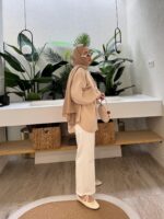 Desri Gömlek - Taş - Görsel 2