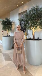 Piraye Elbise - Vizon - Görsel 2