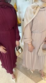 Piraye Elbise - Vizon - Görsel 8