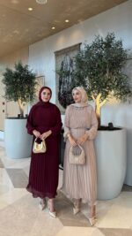 Piraye Elbise - Vizon - Görsel 9