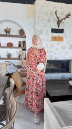 Zeyna Elbise - Pembe - Görsel 6