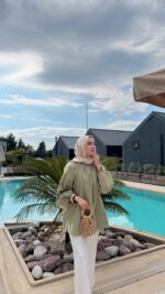 Aya Gömlek - Yeşil - Görsel 4