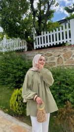 Aya Gömlek - Yeşil - Görsel 7