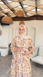 Bloom Elbise - Sarı - Görsel 6