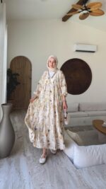 Olive Elbise - Vizon - Görsel 2