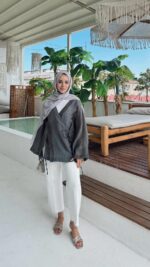 Luma Kimono - Gri - Görsel 2