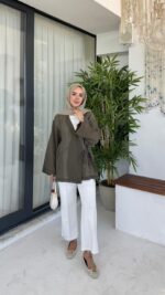 Luma Kimono - Haki - Görsel 4