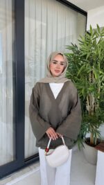 Luma Kimono - Haki - Görsel 6