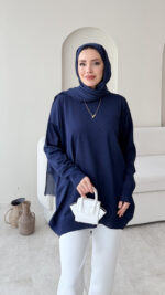 Efra Basic Kazak - Lacivert - Görsel 4