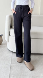 Urya Bol Kesim Pantalon - Lacivert