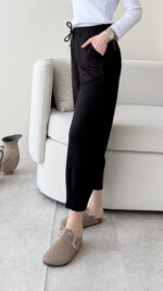 Melin Pensli Oyşo Pantalon - Siyah - Görsel 3