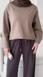 Ekâ Basic Oyşo Sweat - Vizon - Görsel 6