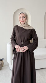 Vila Etekli Takım - Kahve - Görsel 4