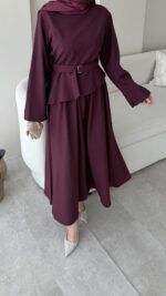 Vila Etekli Takım - Mürdüm - Görsel 4