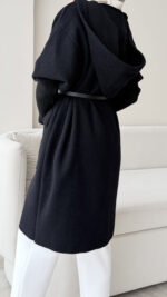 Misa Angora Hırka - Siyah - Görsel 7