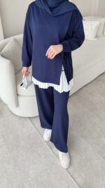 Evla Oyşo Takım - Lacivert - Görsel 6
