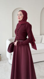 Vento Triko Kazak - Bordo - Görsel 2