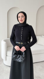 Vento Triko Kazak - Siyah