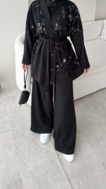 Pena İşlemeli Oyşo Takım - Siyah - Görsel 7