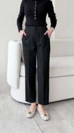 Yesa Pantalon - Siyah - Görsel 2