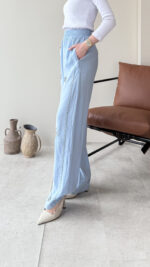 More Taşlı Pantalon - Mavi - Görsel 4