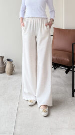 Taşlı Pantalon - Bej