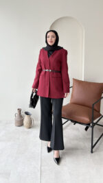 Dore Ceket - Bordo - Görsel 4