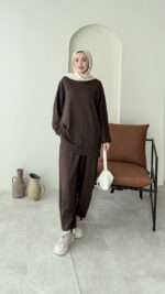 Ferna Çıtçıt Oyşo Takım - Kahve - Görsel 4