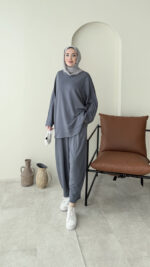 Ferna Çıtçıt Oyşo Takım - Antrasit