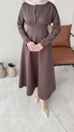 Peya Belden Bağlamalı Scuba Takım - Kahverengi - Görsel 7