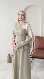 Peya Belden Bağlamalı Scuba Takım - Yeşil - Görsel 4