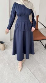 Peya Belden Bağlamalı Scuba Takım - Lacivert - Görsel 6