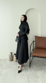 Peya Belden Bağlamalı Scuba Takım - Siyah - Görsel 2