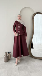 Leile Scuba Takım - Bordo