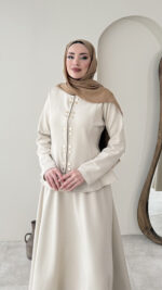 Leile Scuba Takım - Taş - Görsel 3