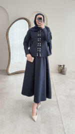 Leile Scuba Takım - Lacivert - Görsel 7