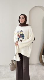 Triko Kazak - Taş - Görsel 2