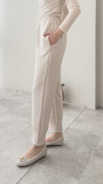 Pensli Scuba Pantalon - Taş - Görsel 3