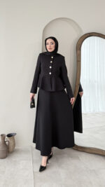 Mosa Etekli Takım - Siyah