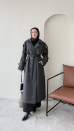 Bera Premium Kaşe Kaban - Antrasit