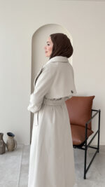 Bera Premium Kaşe Kaban – Taş ( ön sipariş tedarik süresi 15 gündür) - Görsel 5