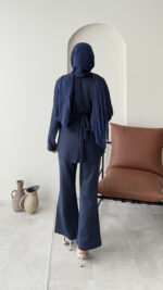 Pera Belden Bağlama Scuba Takım - Lacivert - Görsel 3