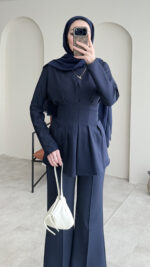 Pera Belden Bağlama Scuba Takım - Lacivert - Görsel 8