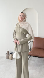 Pera Belden Bağlama Scuba Takım - Yeşil - Görsel 4