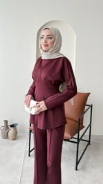 Pera Belden Bağlama Scuba Takım - Bordo - Görsel 3