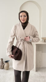 İnce Kaban - Bej - Görsel 3